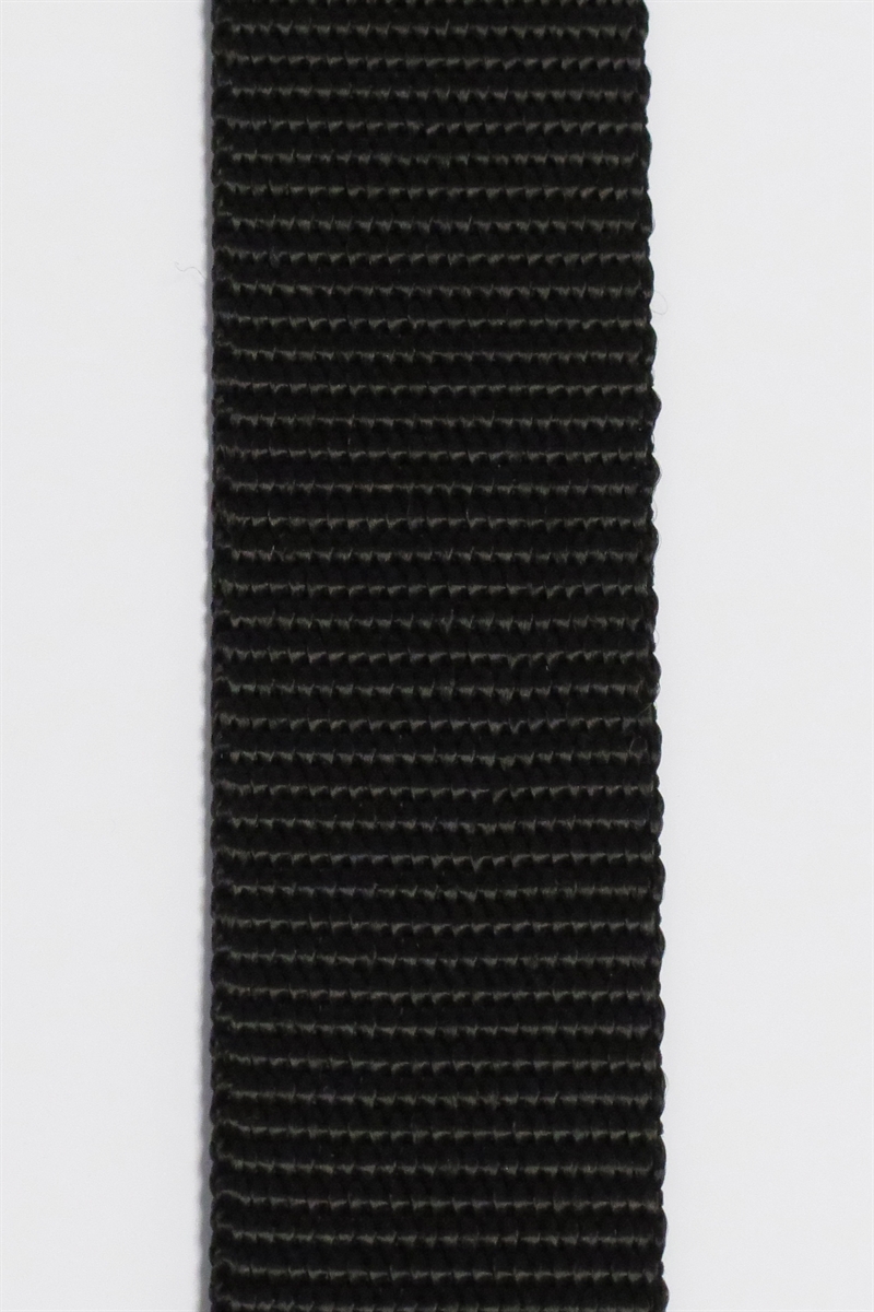 Nylongjord 25mm sort